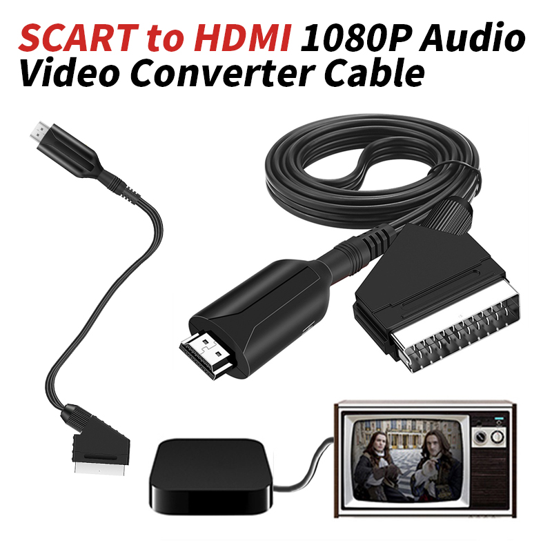 สายแปลงสัญญาณภาพและเสียง SCART - Scart To Hdmi บทวิจารณ์และราคา