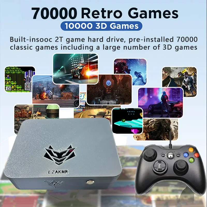 กล่องเกมระบบคู่ AK1 Pro 70000+ - Retro Gaming N64 บทวิจารณ์และราคา