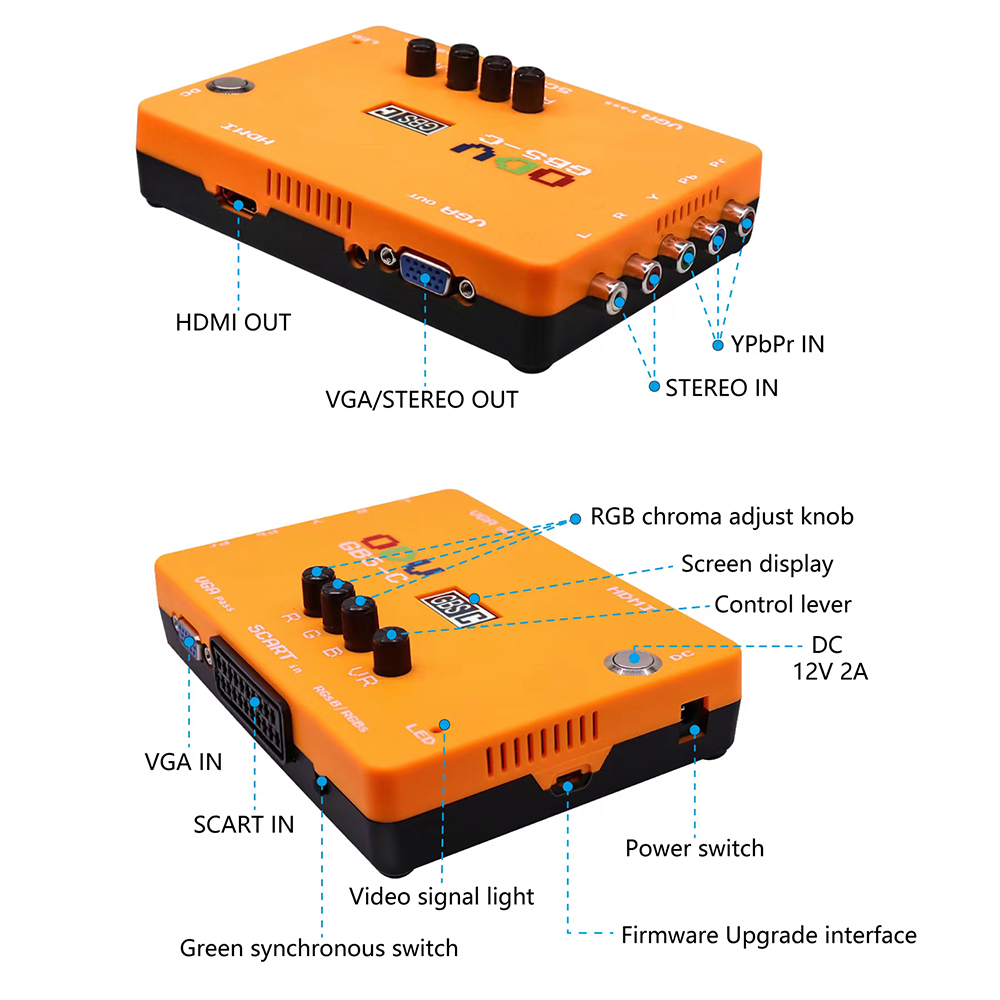อะแดปเตอร์แปลงสแกนที่เข้ากันได - Scart To Hdmi บทวิจารณ์และราคา