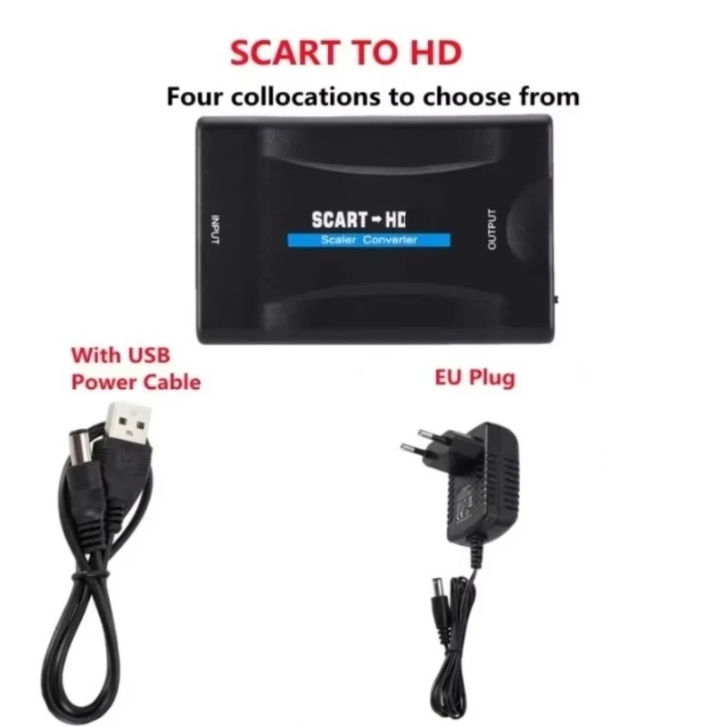 ตัวแปลงสัญญาณ SCART เป็น HD แบ - Scart To Hdmi บทวิจารณ์และราคา