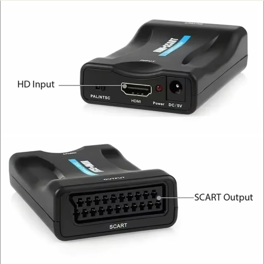 1080P HDMI-เข้ากันได้กับตัวแปล - Scart To Hdmi บทวิจารณ์และราคา